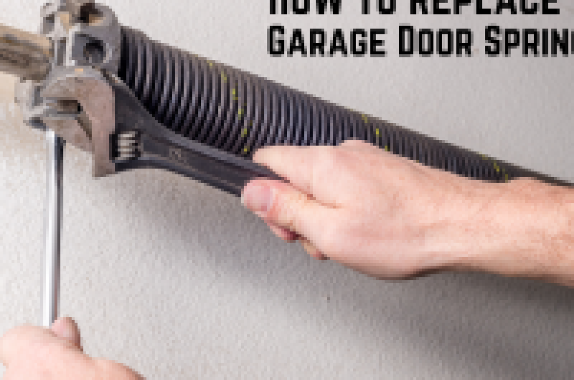 Comment remplacer un ressort de porte de garage